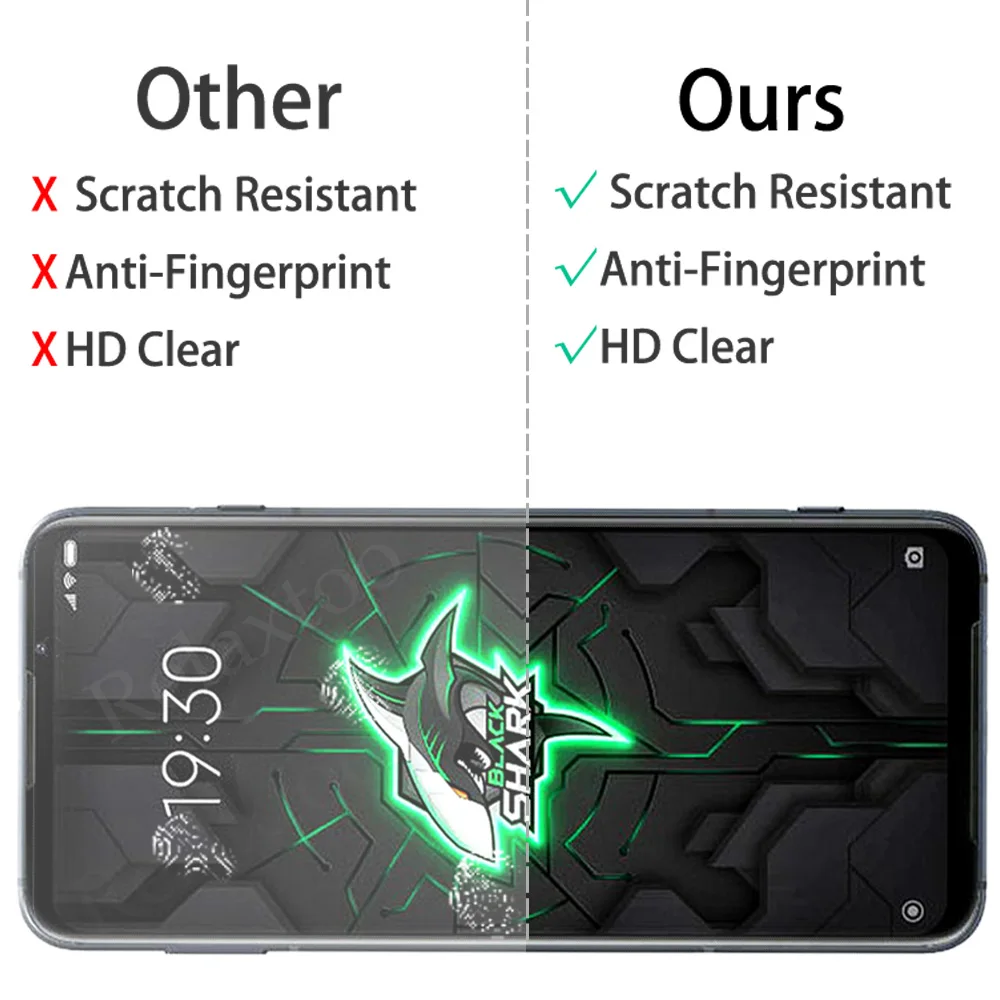 Защитное стекло закаленное для Xiaomi Black Shark 2 pro 1-3 шт. | Мобильные телефоны и