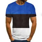 Мужская футболка с 3D-принтом, Повседневная летняя футболка с коротким рукавом, 2021