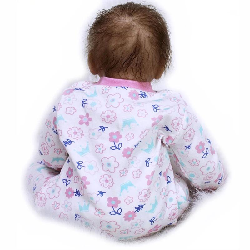 

22 inch 55 cm Reborn Baby Girl Silicone Like Real Dolls Lifelike Baby Dolls