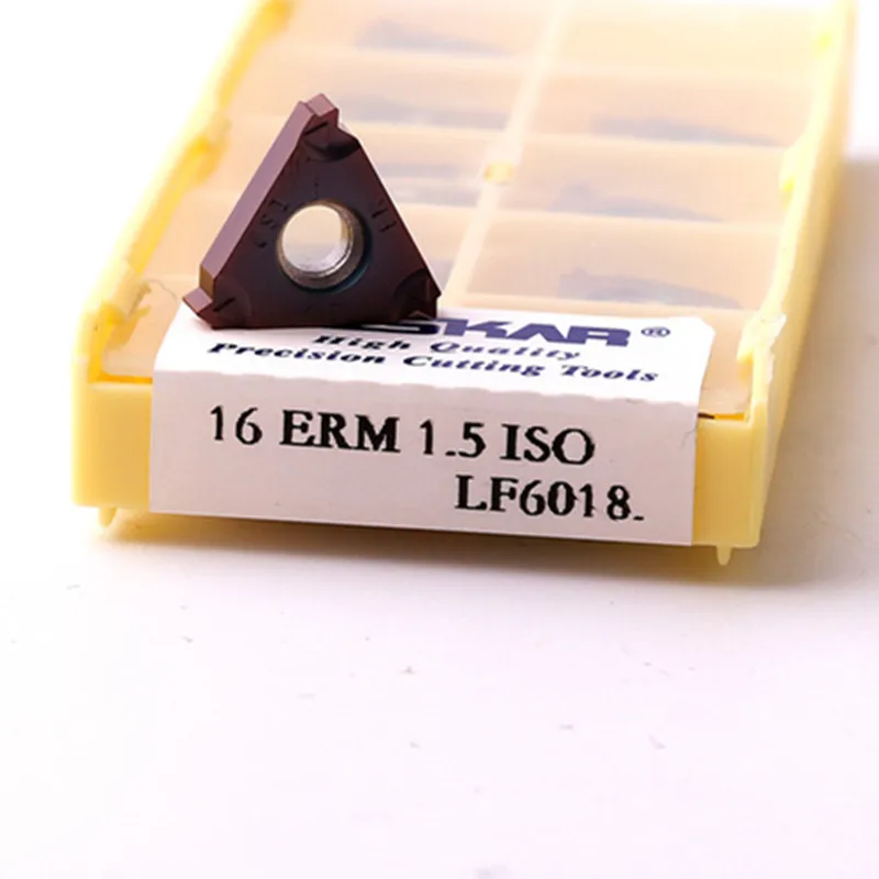 10PCS Insert 16ER 1.50ISO 16IR BMA Carbide Thread Turning Tool CNC Lathe |