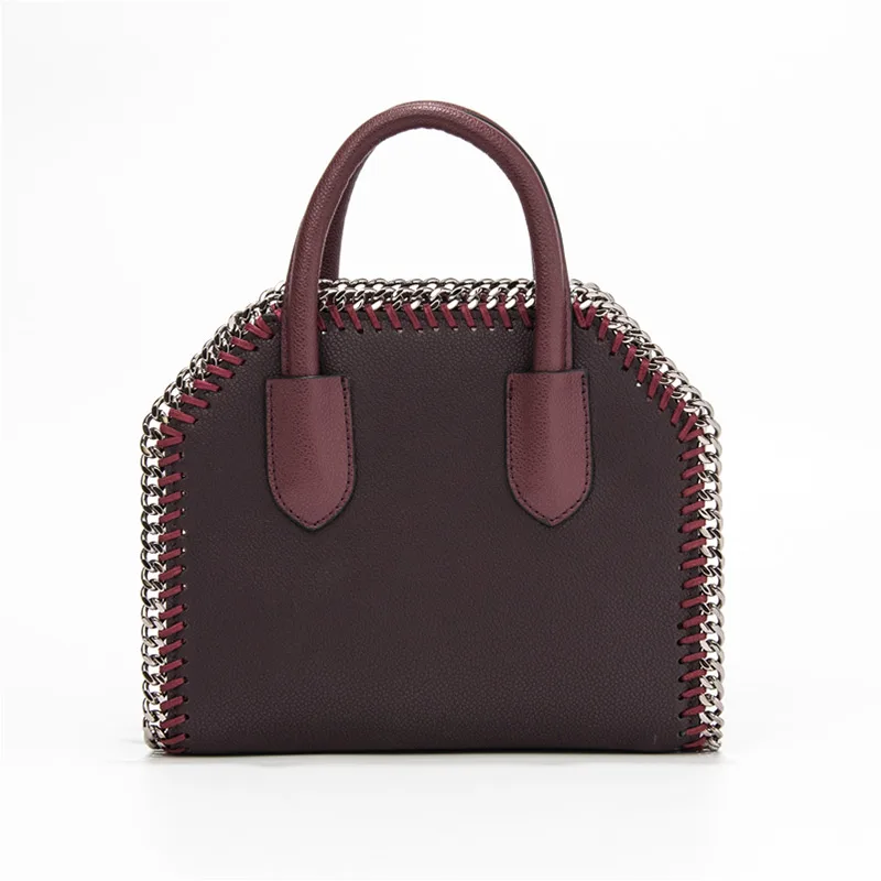 dark purple Handbags For Women Latest Fashion Crossbody Bags Luxury Handbag Women Bag Litchi Tote Message Bag Autumn Winter Casual Bag - Цвет: dark purple