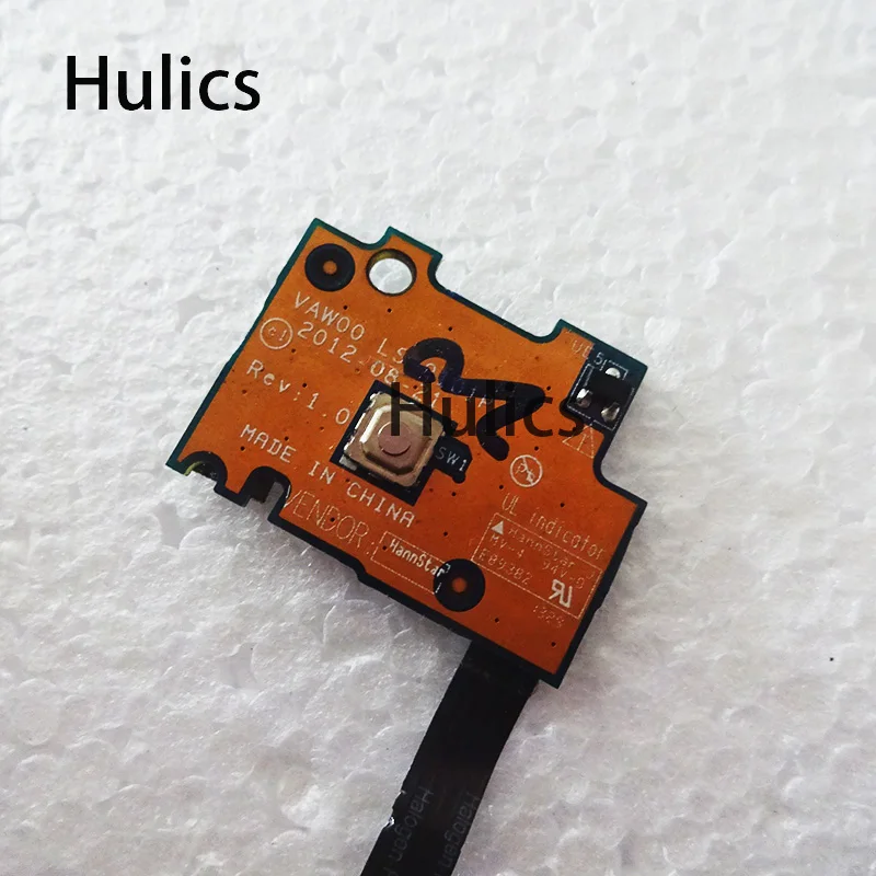 Hulics Оригинал для Dell INSPIRON 15 3537 3521 5537 5521 3540 кнопки питания плата переключатель W