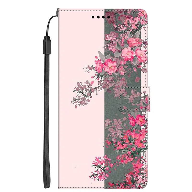 Кожаный чехол с откидной крышкой для Alcatel 3L 2021 1A 1B 1SE 1S 3X 2019 2020 5X 5061 окрашенная