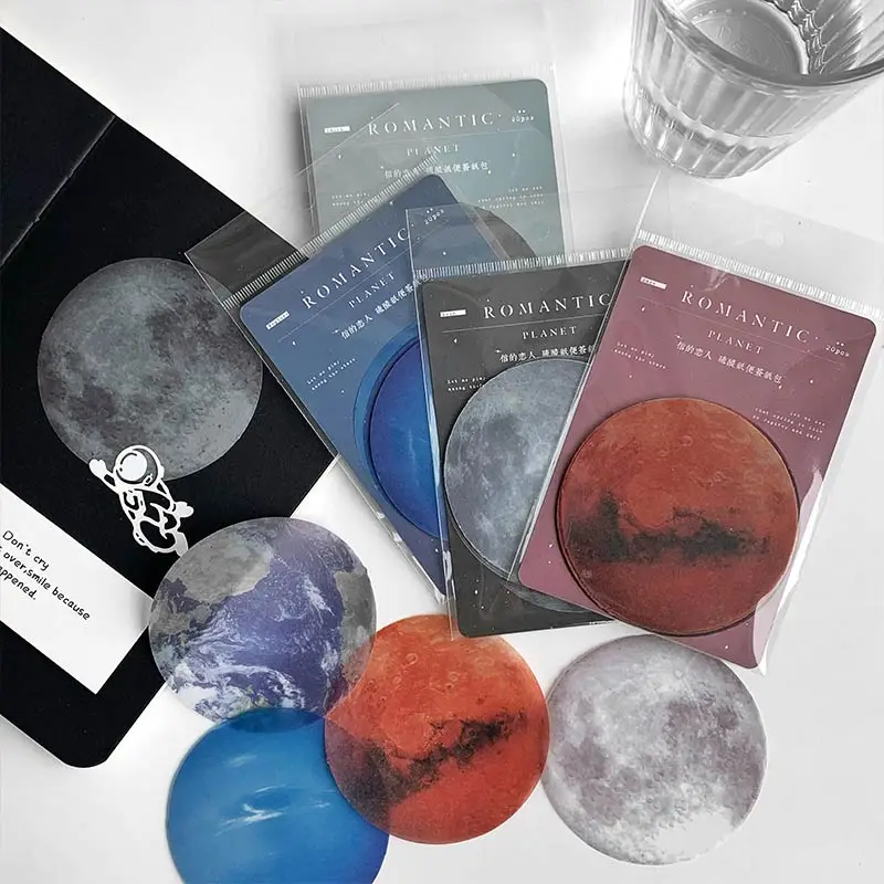 Стикеры для записей с изображением таинственной планеты набор из 20 шт./лот