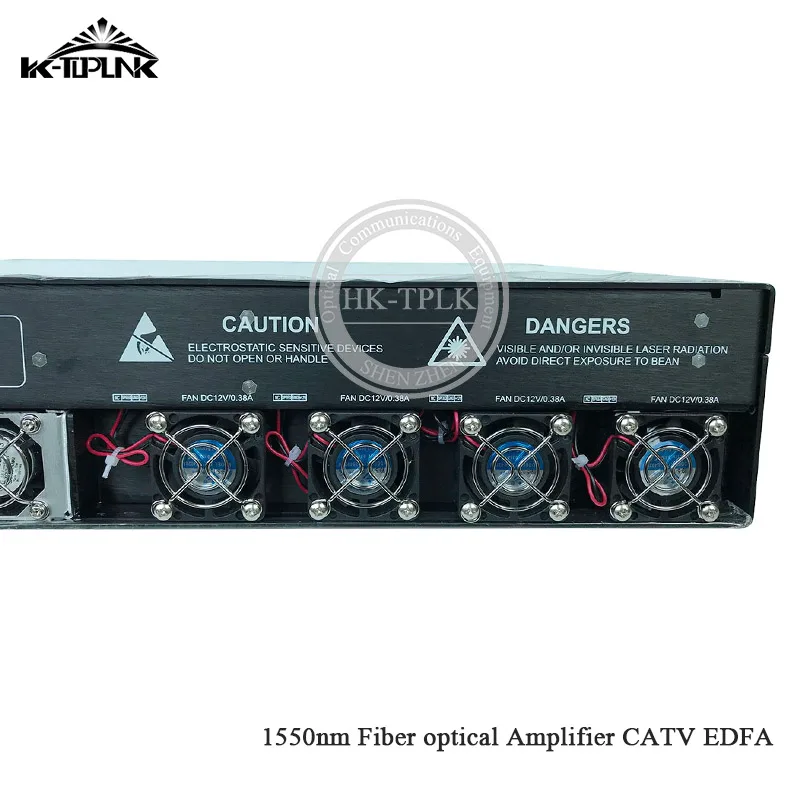 2U/80 Вт 32 порта 16/17dBm CATV EDFA 1550nm волоконно-оптический амплитfier WDM CATV EDFA SC/APC-SC/UPC разъем