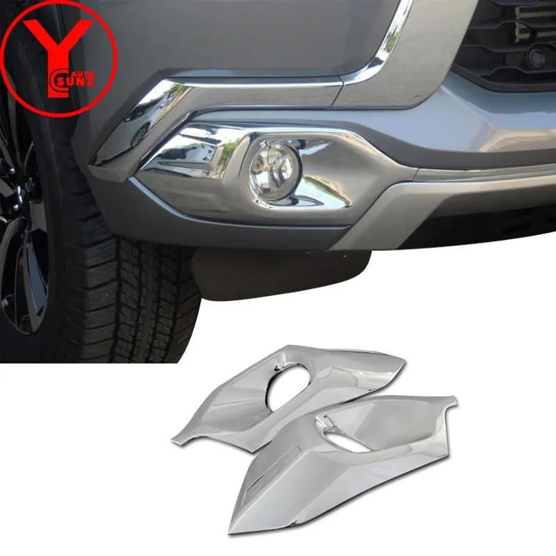 Противотуманные светильник для MITSUBISHI Montero PAJERO SPORT Shogun 2016 2017 2018 хромированные