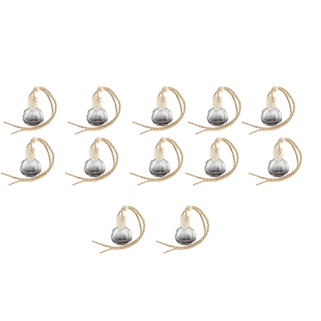 

Многоразовый флакон для духов, 12 шт., подвесное украшение для автомобиля, 10 мл, тыква