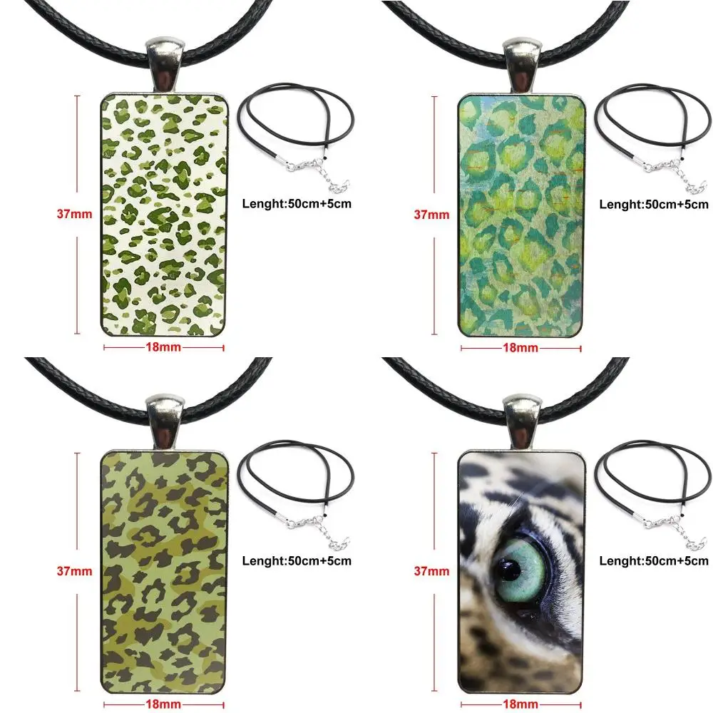 Подарки для девочек модное стеклянное ожерелье с кулоном из кабошона женское