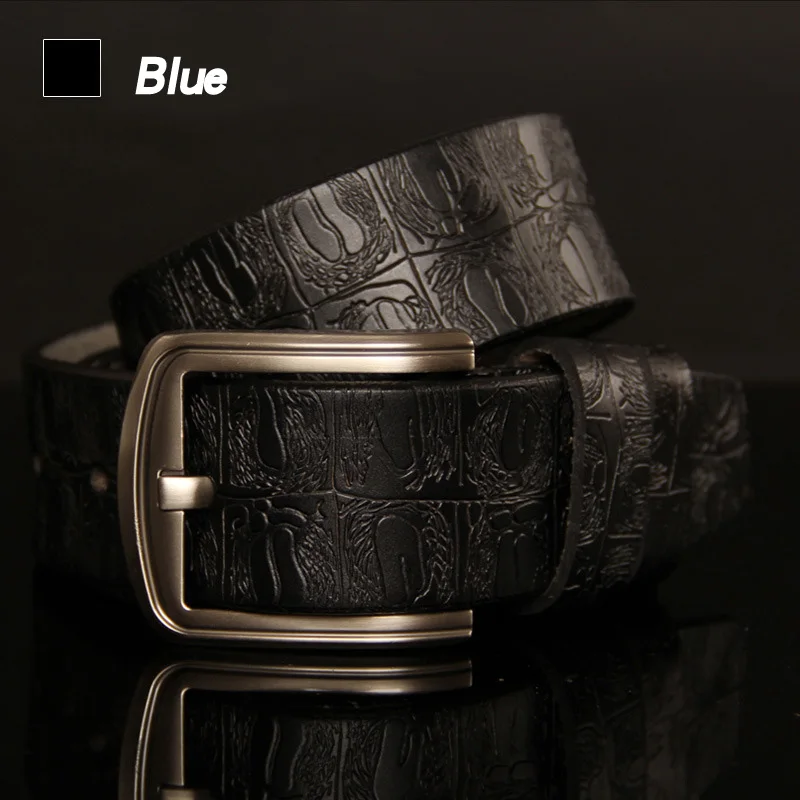 

Designer Belts Men High Quality Male Belt Genuine Leather Strap Luxury Famous Brand Crocodile Pin Buckle Ceinture Homme