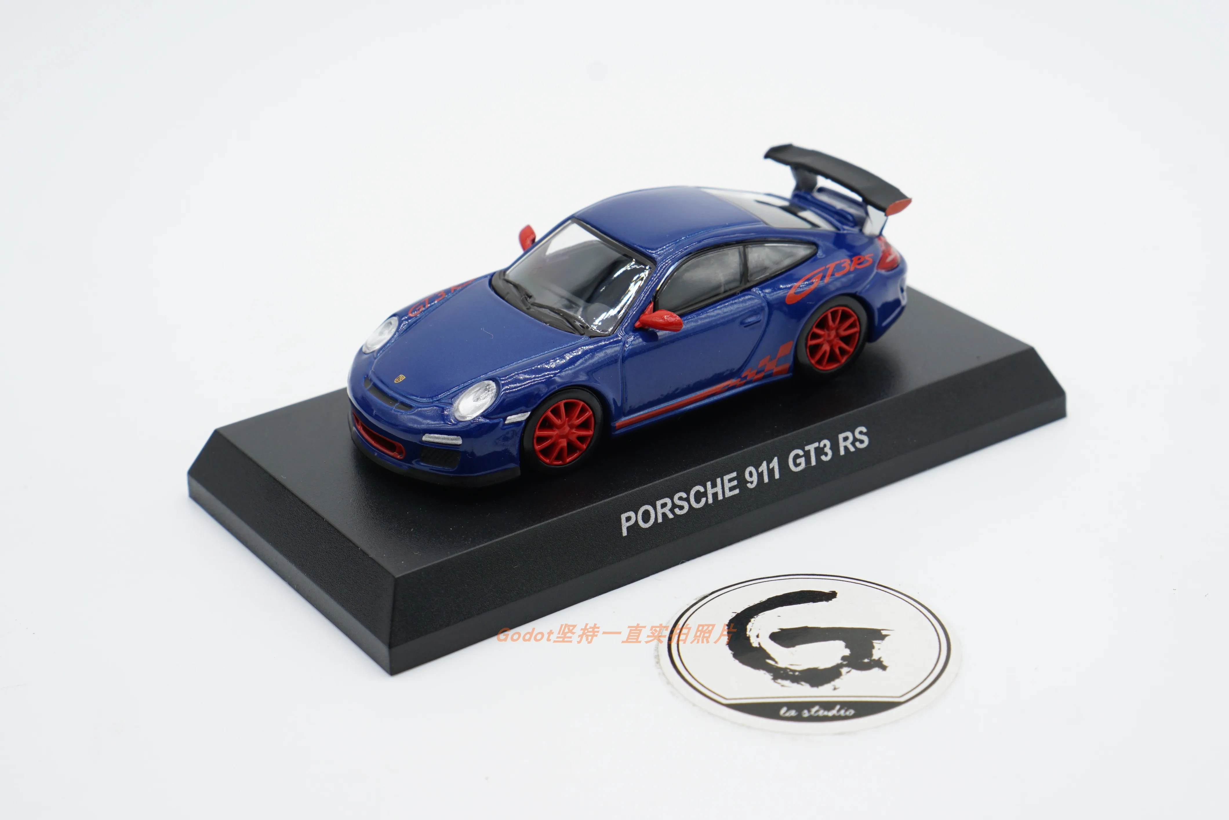 

Kyosho 1/64 Porsche 911 GT3 RS Diecast Collection of Simulation Alloy Car Model Children Toys