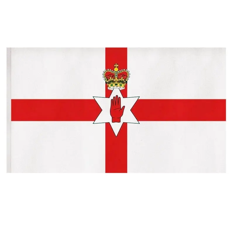 

ZXZ новый огромный флаг 90x150 см флаг страны Великобритании Северной Ирландии полиэстер флаг страны Северной Ирландии баннер