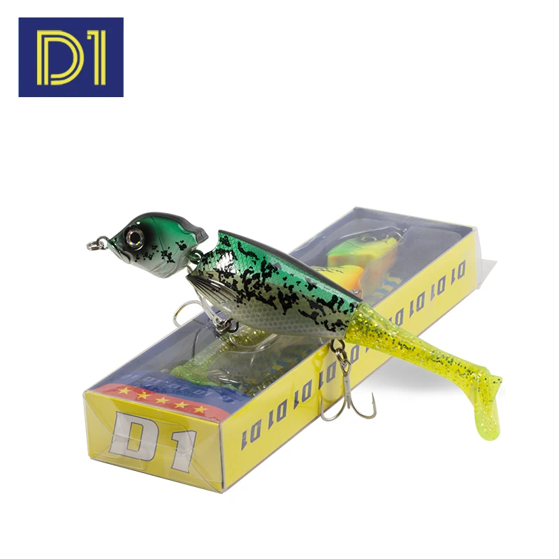 

D1 Slow Sinking Pencil Fishing Wobblers Lure High Quality Hard Bait 152mm 32g Hybrid swimbait Freshwater for Bass Walleye Pike