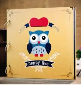 

Creative Retor Style 16 Inch DIY Album Stickup Baby Lovers Photo Album Big Handmade Photo Album
