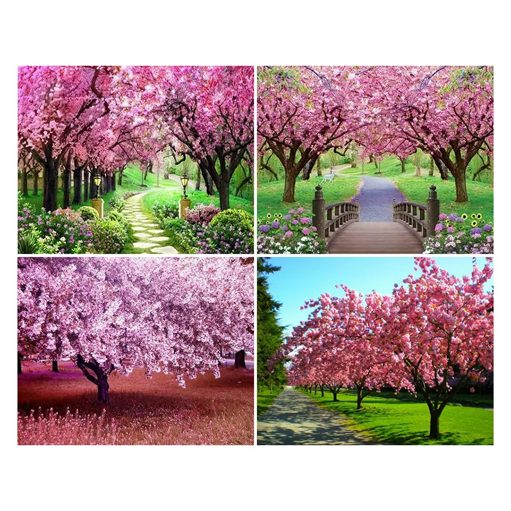 

YI BRIGHT 5D Diy Diamond Painting Cross Stitch Kit Diamond Mosaic Embroidery " Flower " Painting Square/Round drill Gift