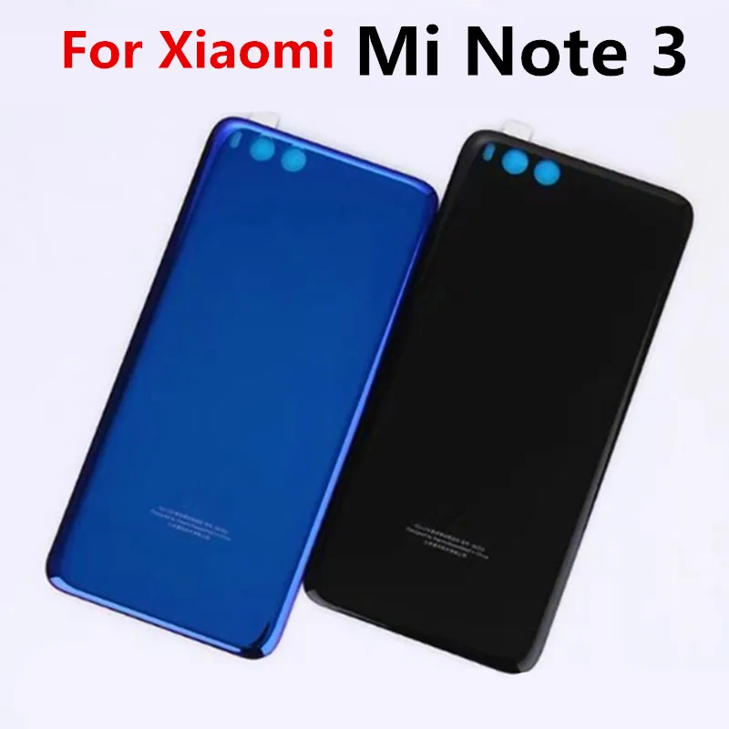 Для Xiaomi Note 3 Mi задняя крышка батареи 3D стекло Корпус запасная часть для