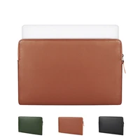 laptop bag pu leather sleeve bag case for macbook air pro 13 15 notebook bag for xiaomi huawei asus hp 13 3 14 15 15 6 inch case