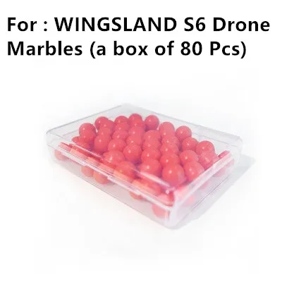 as the picture shows Для Wingsland S6 Радиоуправляемый Дрон полный комплект запасная часть батарея/лопасть пропеллера/Светодиодный прожектор пуля мяч и т. д. аксессуары - Цвет: as the picture shows