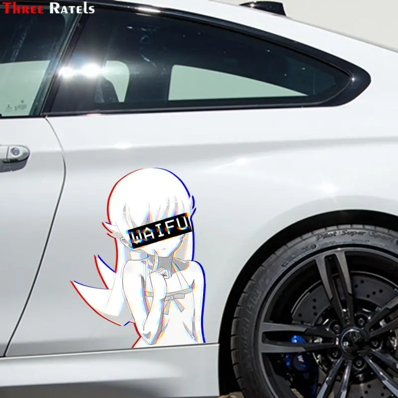 

Three Ratels FC517 Shinobu Waifu anime car sticker laptop decal