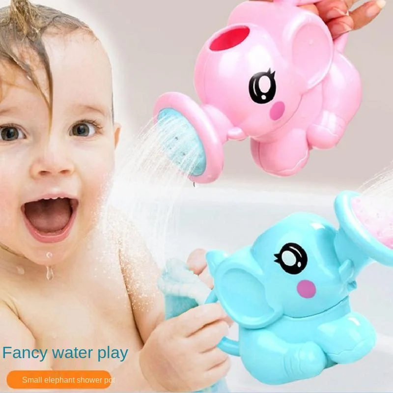 

Симпатичный Пластиковый слон для душа для детей для купания для мальчиков и девочек для ванной слон для полива детская игрушка для ванны