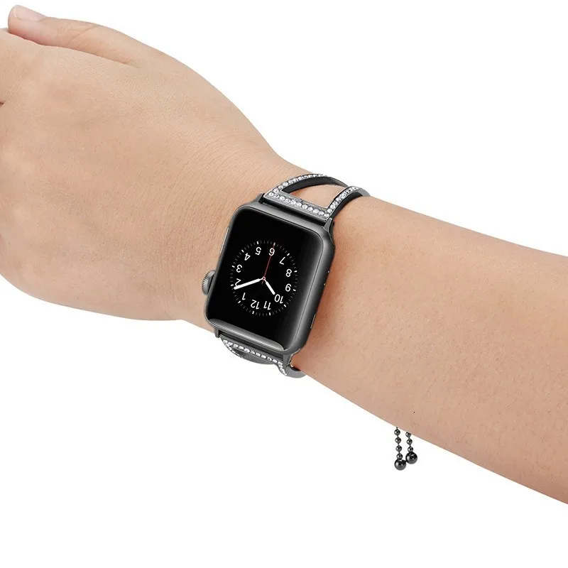 Регулируемый ремешок из нержавеющей стали для apple watch Band 42 мм серии 4 3 2 1 сменный Браслет ремень iwatch 38 мм 44 мм