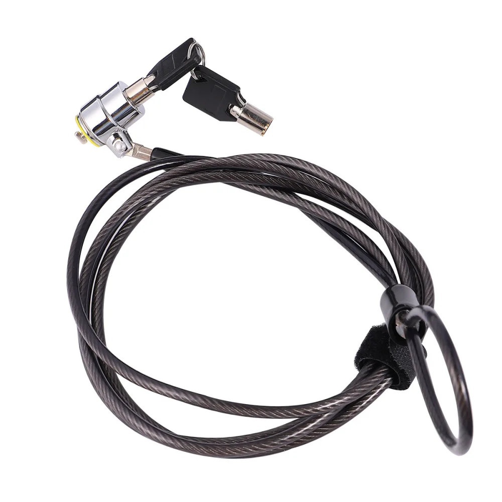 Креативный 2 м утолщенный замок для ноутбука портативный с пряжкой универсальный