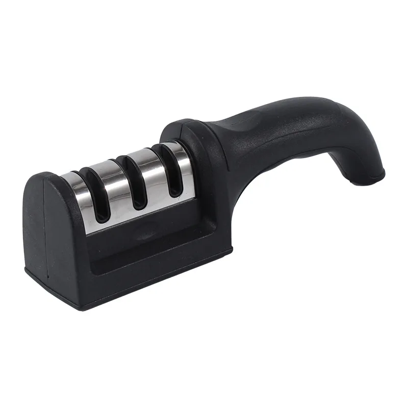 

Three-stage multi-function sharpener, quick household kitchen tool, sharpening artifact, sharpening stone, sharpening rod
