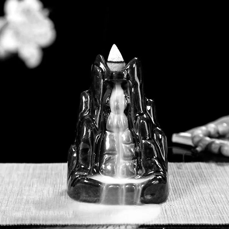 7 видов стилей Творческий дом Декор обратного Stick Ладан горелки Керамика кадило