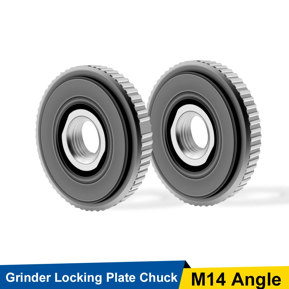 

Зажим для угловой шлифовальной машины M14, Сменный патрон для внутренней и внешней фланцевой гайки, быстросъемный зажим для гаек и устройств