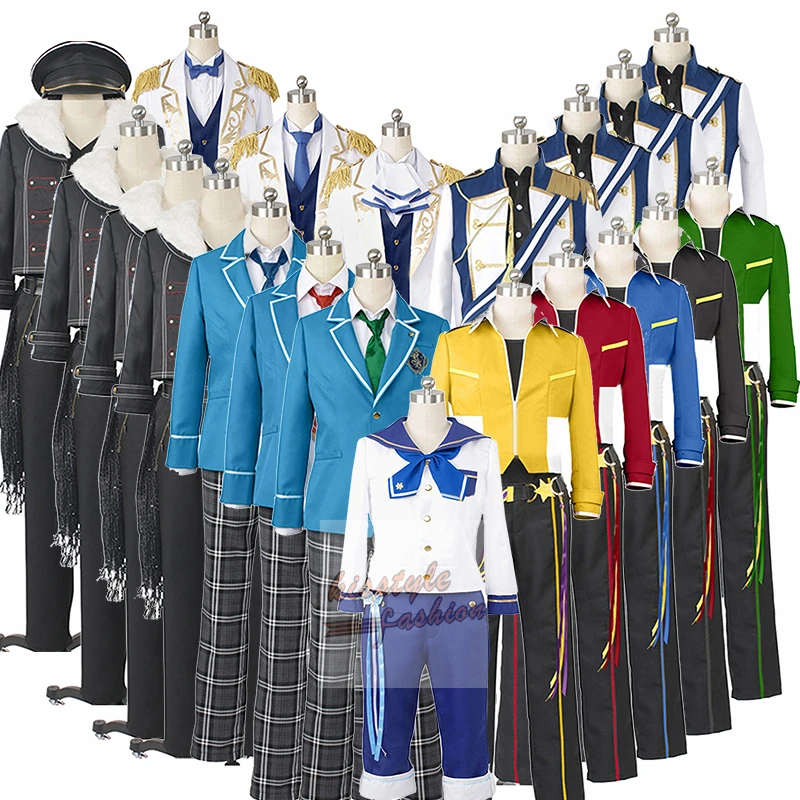 

Ensemble Stars Knights Rabits Fine Undead Group of Characters Anime Uniform Cosplay Costume,Customized Accepted