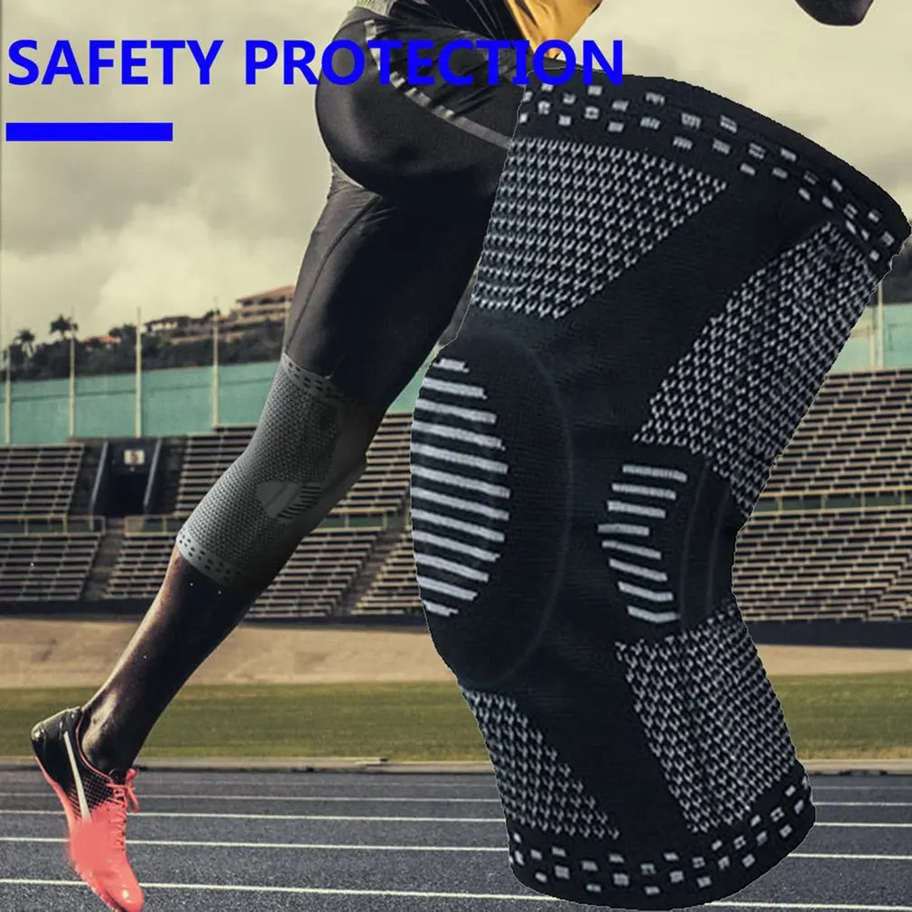 

Anti-collision Compression Leg Guards Basketball Running Fitness Squat Protective Gear Comfortable And Breathable Knee Pads