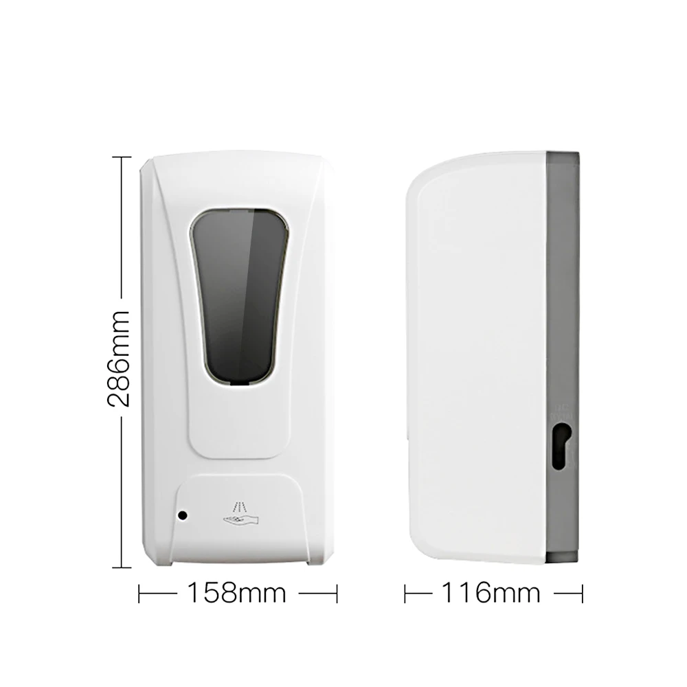 

Wall-mounted Alcohol Mist Spray Hand Hygiene Soap Machine Touchless Hand Disinfection Machine with UV Lamp Hand Cleaner 1000ML