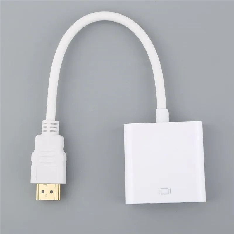 Hdmi к vga RGB vga к hdmi кабель видео адаптер HDMI кабель 1080P HD ТВ монитор для телевидения smart tv adaptador
