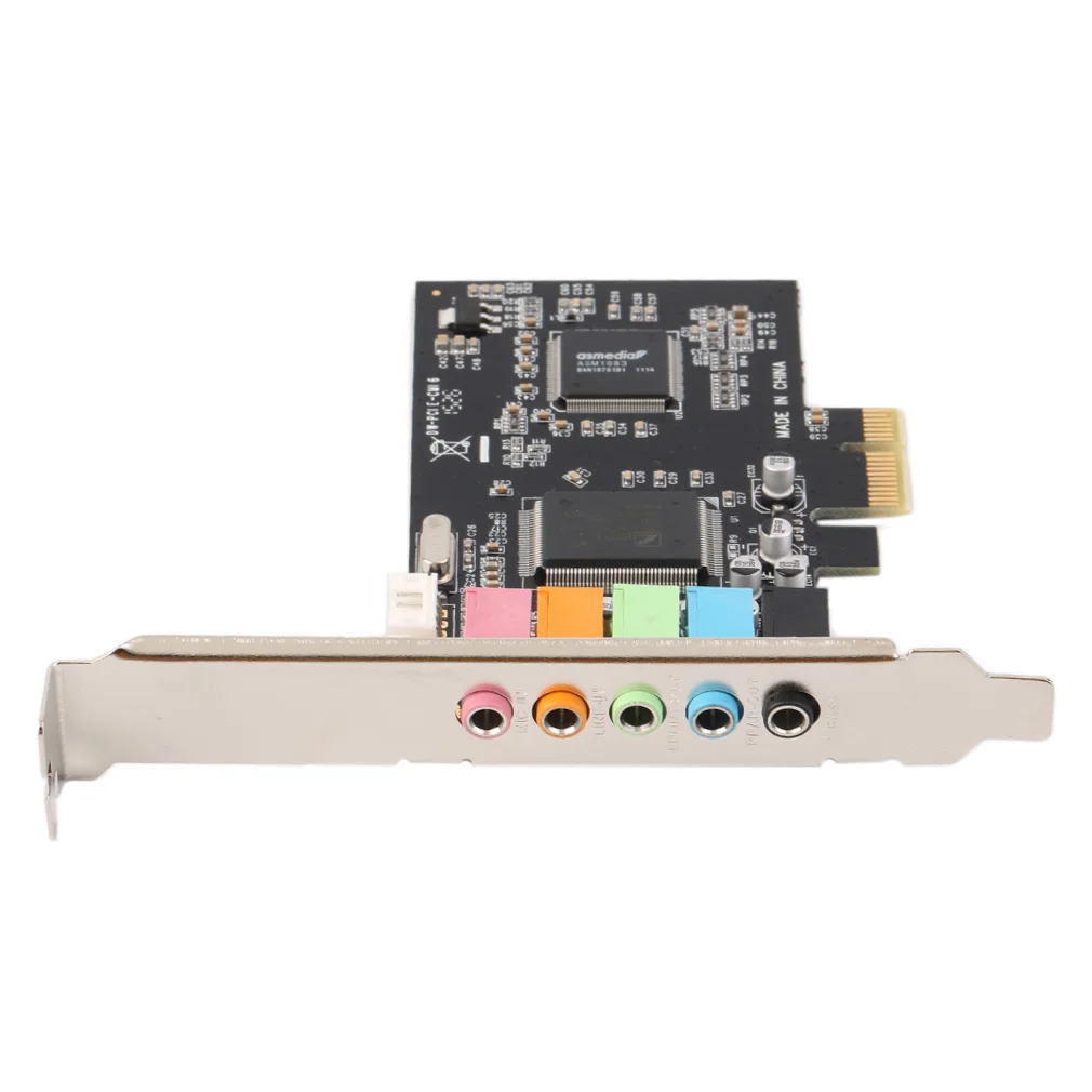 Новые PCI Express x1 PCI-E 5.1ch CMI8738 Чипсет аудио цифровая звуковая карта