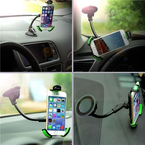 

Universal Car Windshield Suction Cup Type Mobile Phone Holder Adjustable Angle For Car Navigation Phone Bracket free shipping