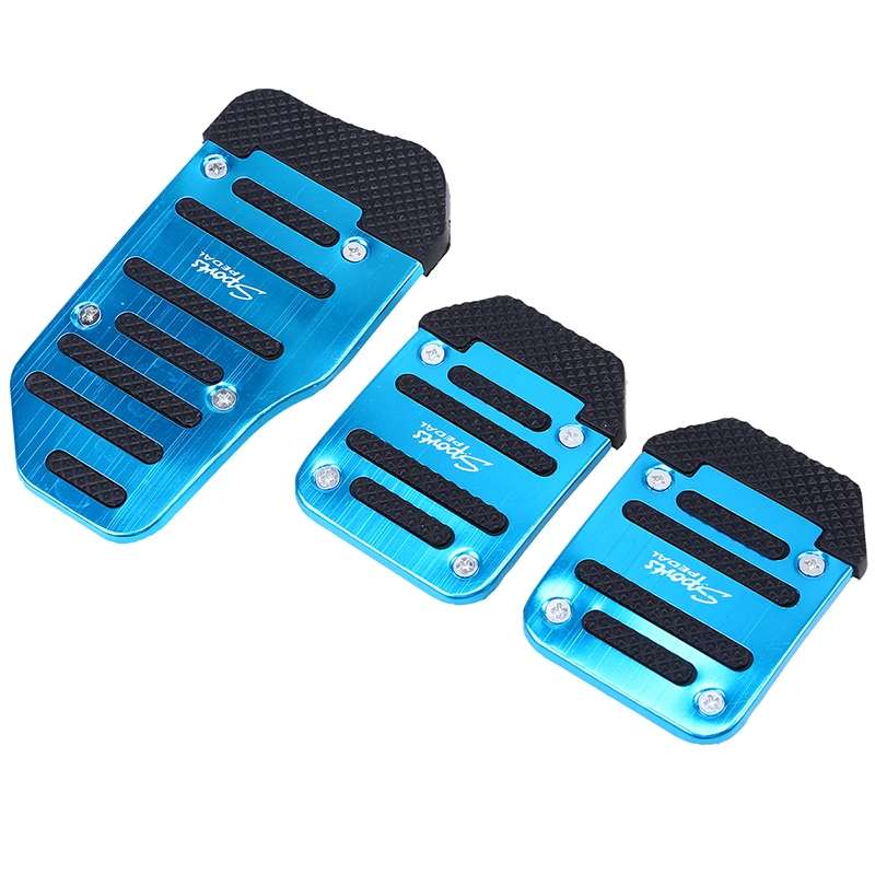 Автомобильные педали акселератора POSSBAY с ручной передачей алюминиевые тормоза