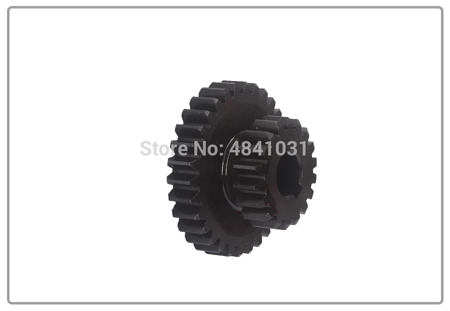 

2pcs High&low Metal Blackening (rustproof) Lathe Main shaft Transmission speed gear CJ0618 Teeth T43xT31 T30xT18