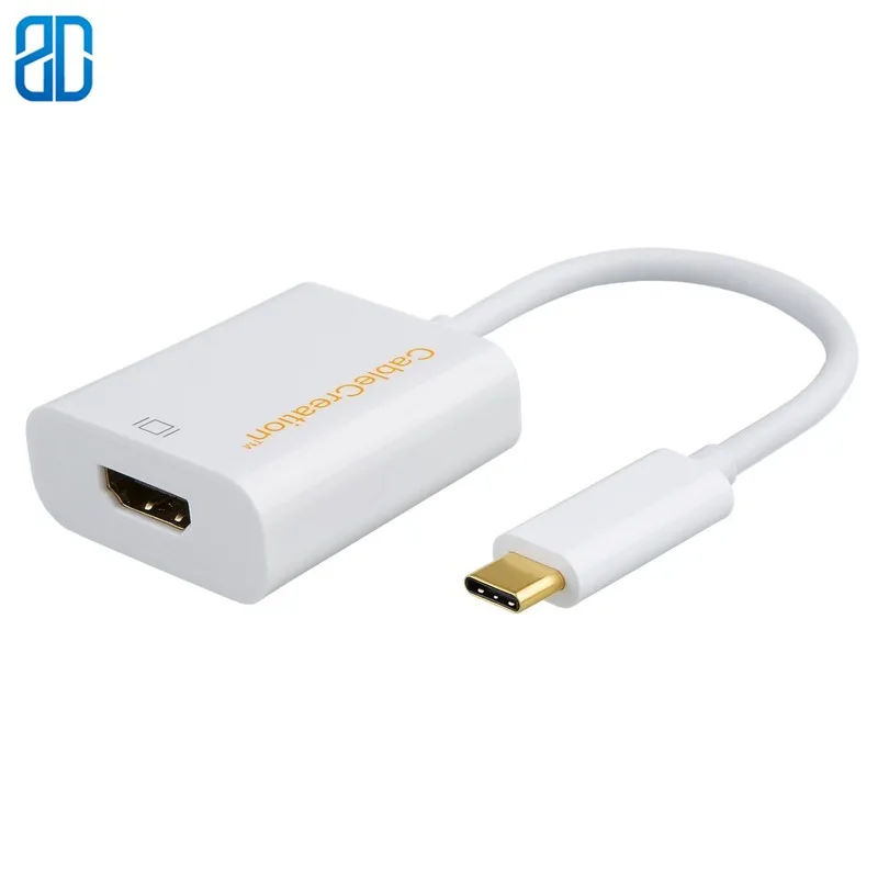 Адаптер USB C HDMI 4K CableCreation Type совместимый с Thunderbolt 3 совместим MacBook Pro 2019/2018/2017
