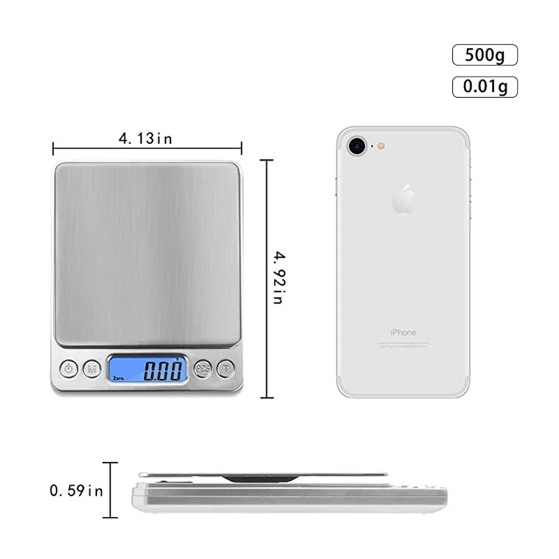 Кухонные весы из нержавеющей стали 2 кг | Дом и сад