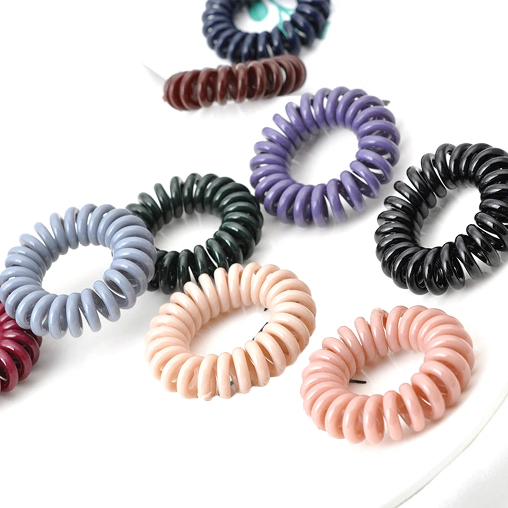 1 шт. высокоэластичные обручи для телефона женские резинки волос девочек