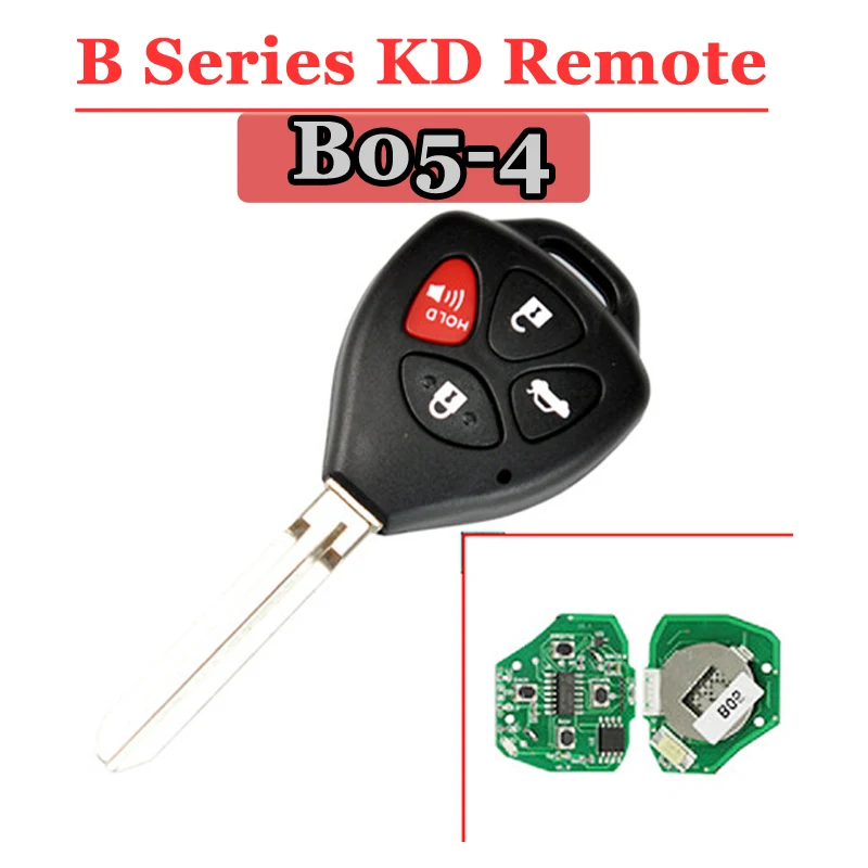 Пульт дистанционного управления KEYDIY B05 KD с 4 кнопками пульт серии B для машины