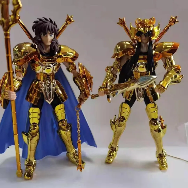 

Яркая фигурка из ткани Saint Seiya, миф, экшн-фигурка пукина, весы, детский Тигр с пурпурной Головой Дракона, скульптурная модель, игрушка