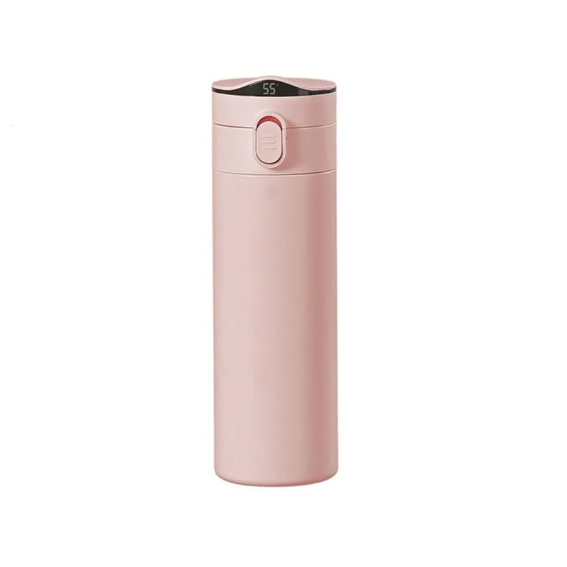 Предоплата Xiaomi 17PIN теплая Звездная чашка с цифровым дисплеем температуры эмалированная глазурь долговечная изоляция 380 мл термос чашка - Цвет: pink  2