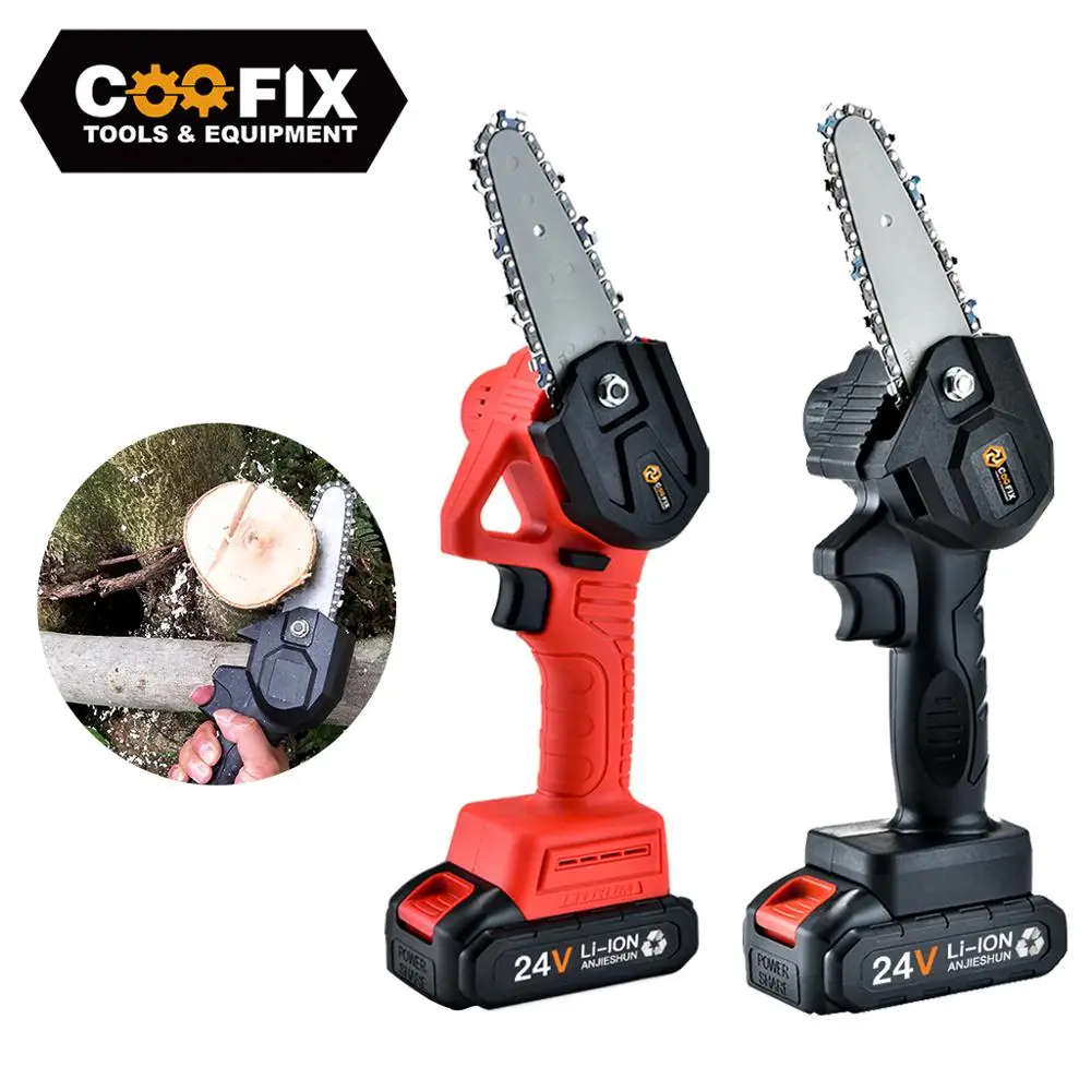 

Пила COOFIX аккумуляторная, 24 В, для садовых деревьев