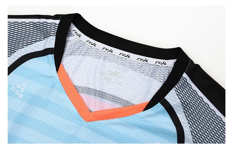 Быстросохнущая рубашка для бадминтона мужчин и женщин Спортивная футболка