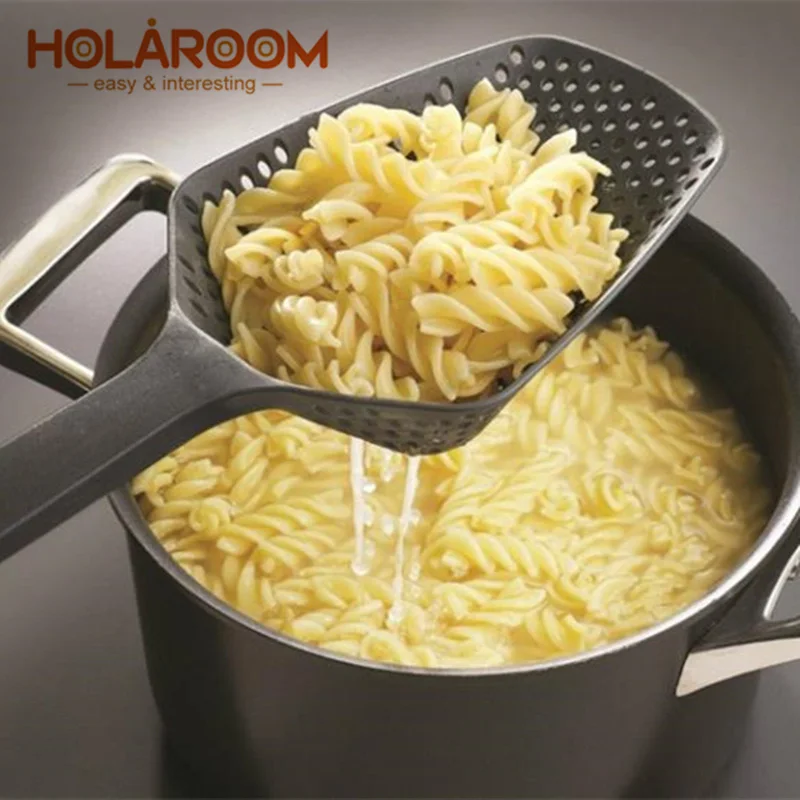 Holaroom 1 шт. Совок Дуршлаг слив приборы для приготовления пищи овощи водозабора