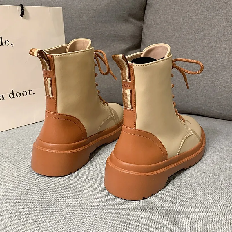 New soft boots women's shoes women's boots fashion round PU ankle boots 2021 winter black boots comfortable boots