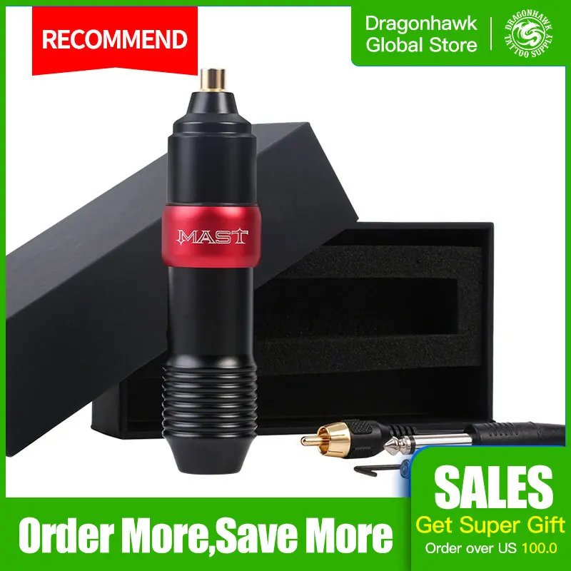 Машинка для перманентного макияжа Dragonhawk ротационная ручка тату | Красота и