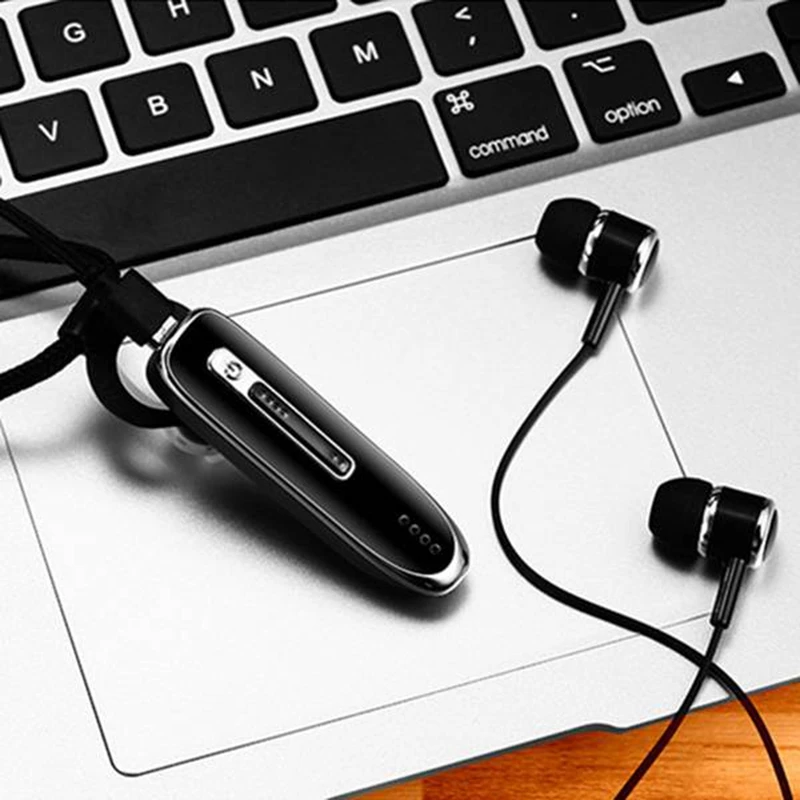 Ожерелье Bluetooth наушники Беспроводная гарнитура Handsfree Earhook спортивные с