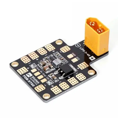 OCDAY 3A PDB распределительный модуль XT60 с двойным BEC 5V/12V для RC FPV самолета diy Электроника