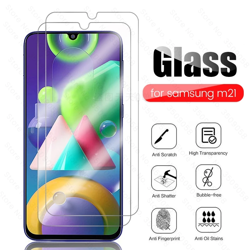 Оригинальное прозрачное защитное стекло 2 1 шт. для samsung galaxy m21 2020 sm m215f/ds 6 4 ''